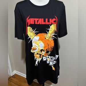 Authentic Metallica Black Graphic T-Shirt